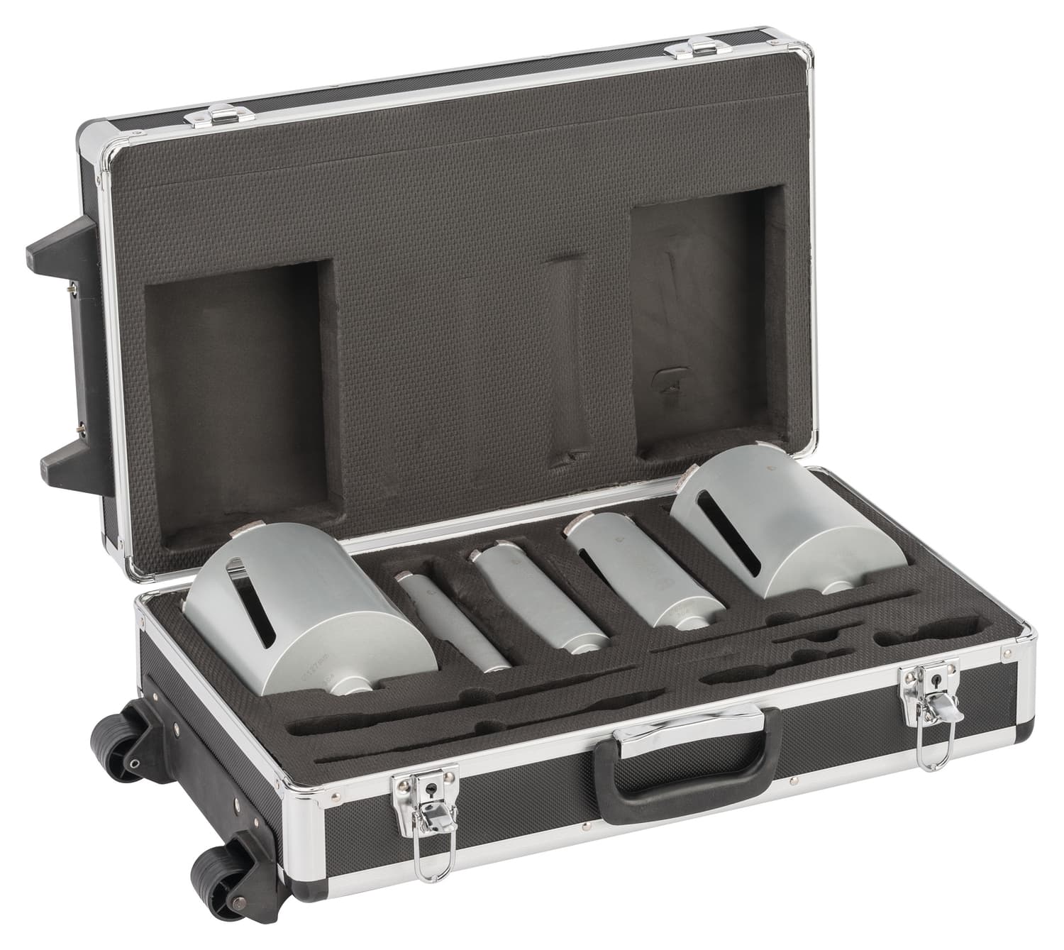 Set de burghie diamantate pentru găurire uscată, 5 buc. g 1/2", 38|52|65|117|127mm x 150mm