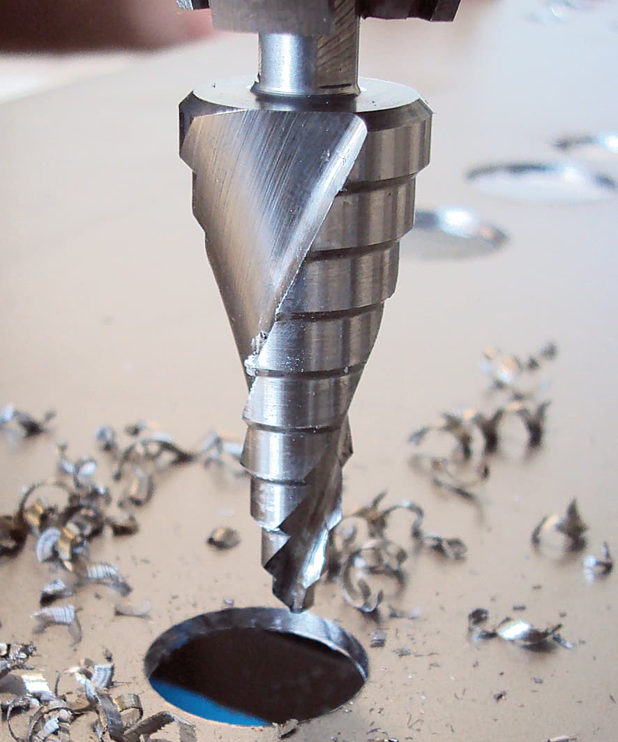 Burghiu în trepte hss-tin, 125.5mm