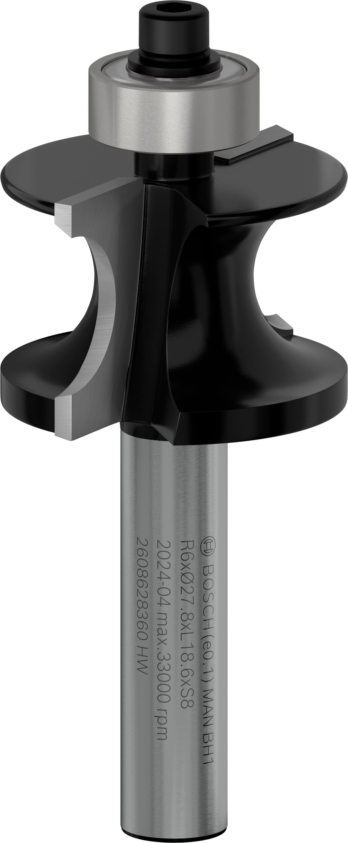 Freză PRO pentru tăierea precisă a unei singure semibare în lemn, 27,8mm x 63mm