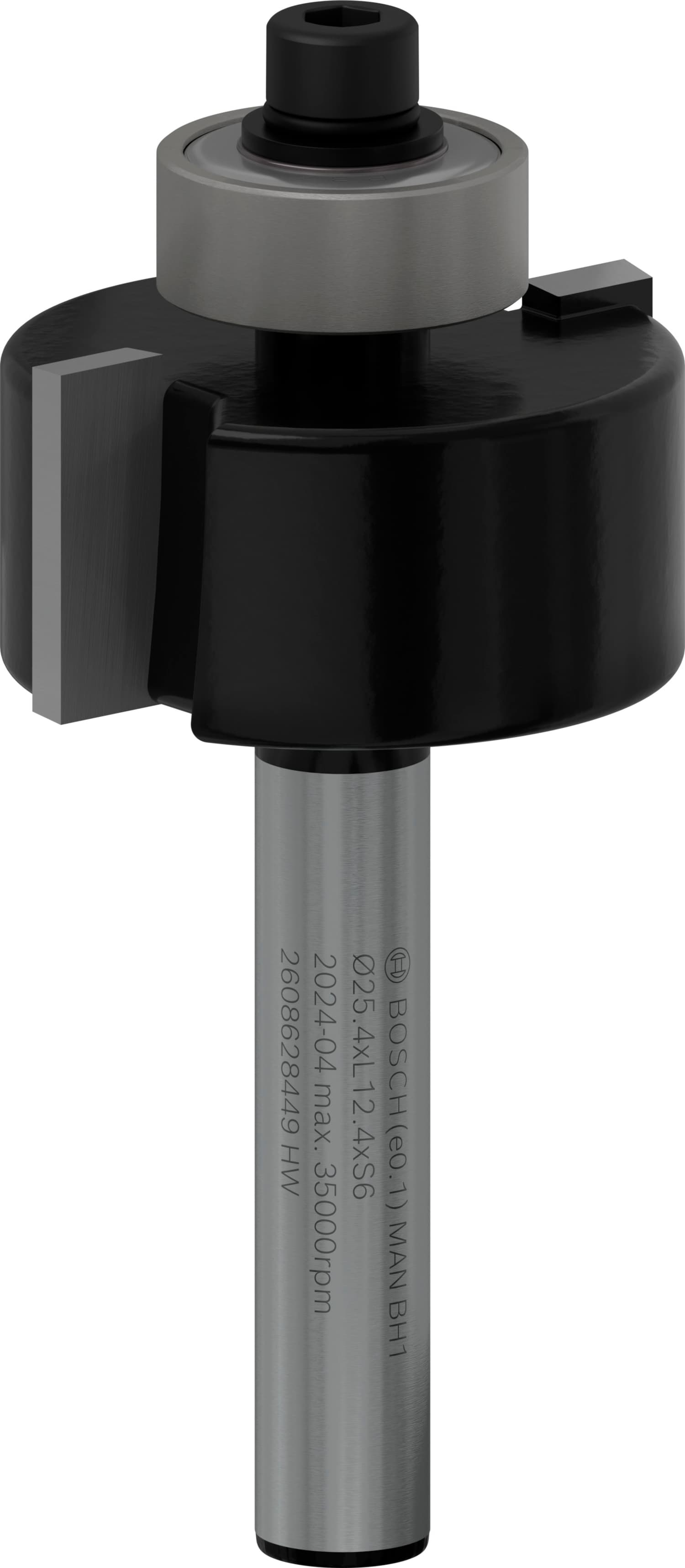 Freză PRO pentru tăierea precisă a îmbinărilor în trepte și a scobiturilor în lemn, 25,4mm x 54mm