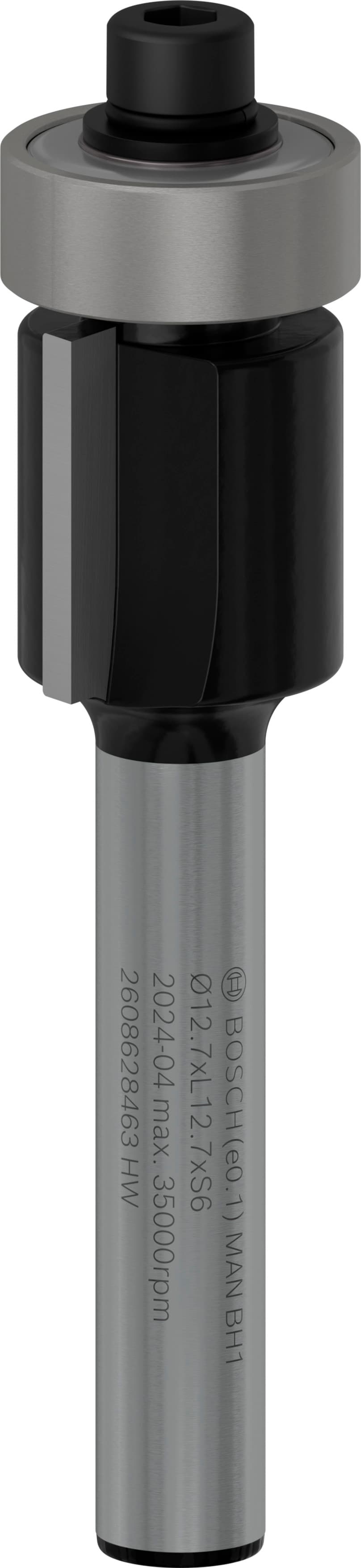 Freză PRO pentru tăierea la nivel cu precizie a lemnului, 12,7mm x 56mm