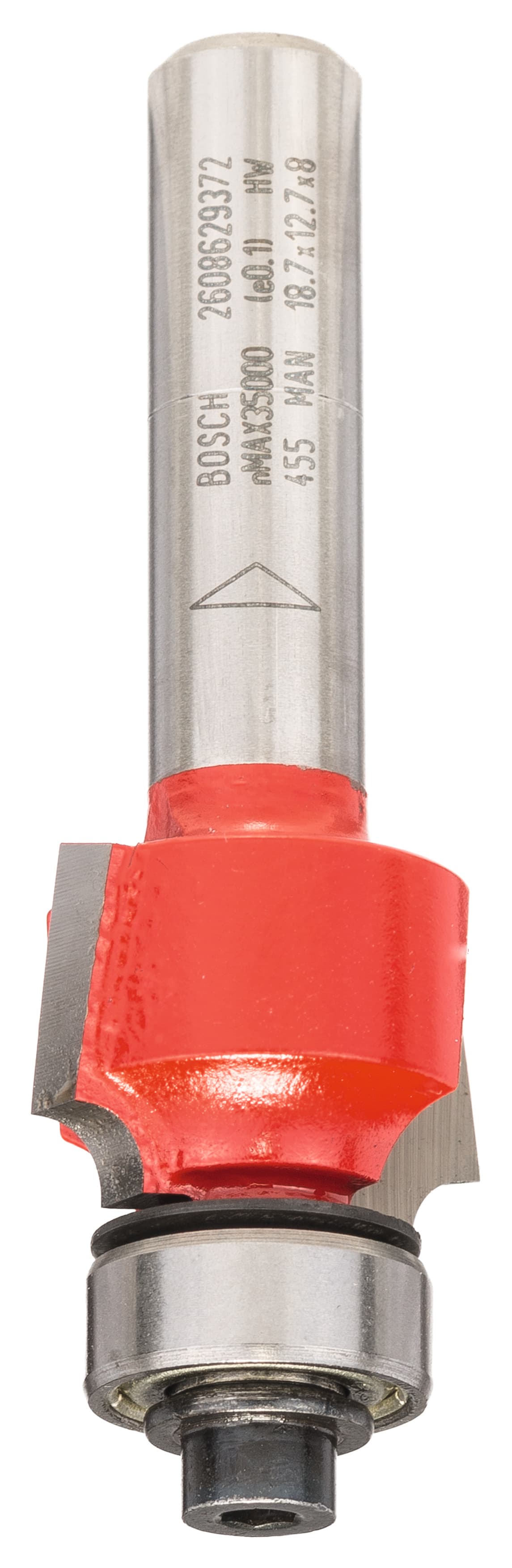 Freză de rotunjit expert for wood, 8 mm, d 18,7 mm, r1 3 mm, l 12,7 mm, g 55 mm, 18,7mm x 55.2mm