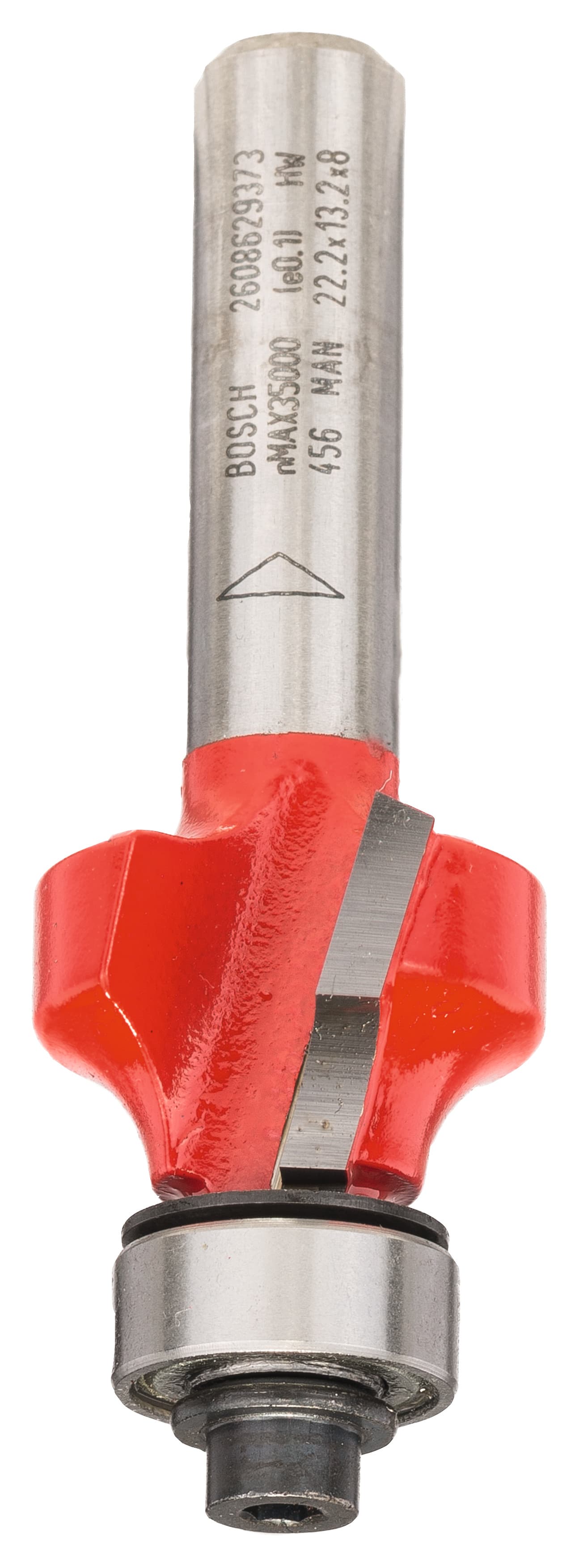 Freză de rotunjit expert for wood, 8 mm, d 22,2 mm, r1 4,75 mm, l 13,2 mm, g 55 mm, 22,2mm x 54.9mm