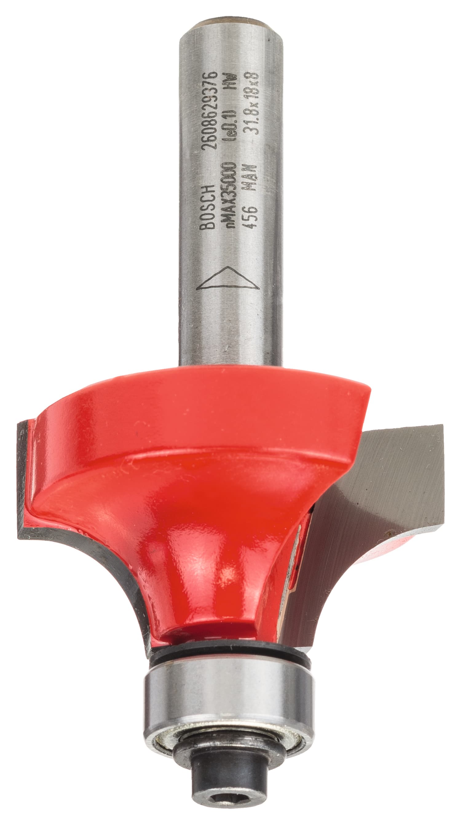 Freză de rotunjit expert for wood, 8 mm, d 31,75 mm, r1 9,5 mm, l 18 mm, g 60 mm, 31mm x 59.7mm