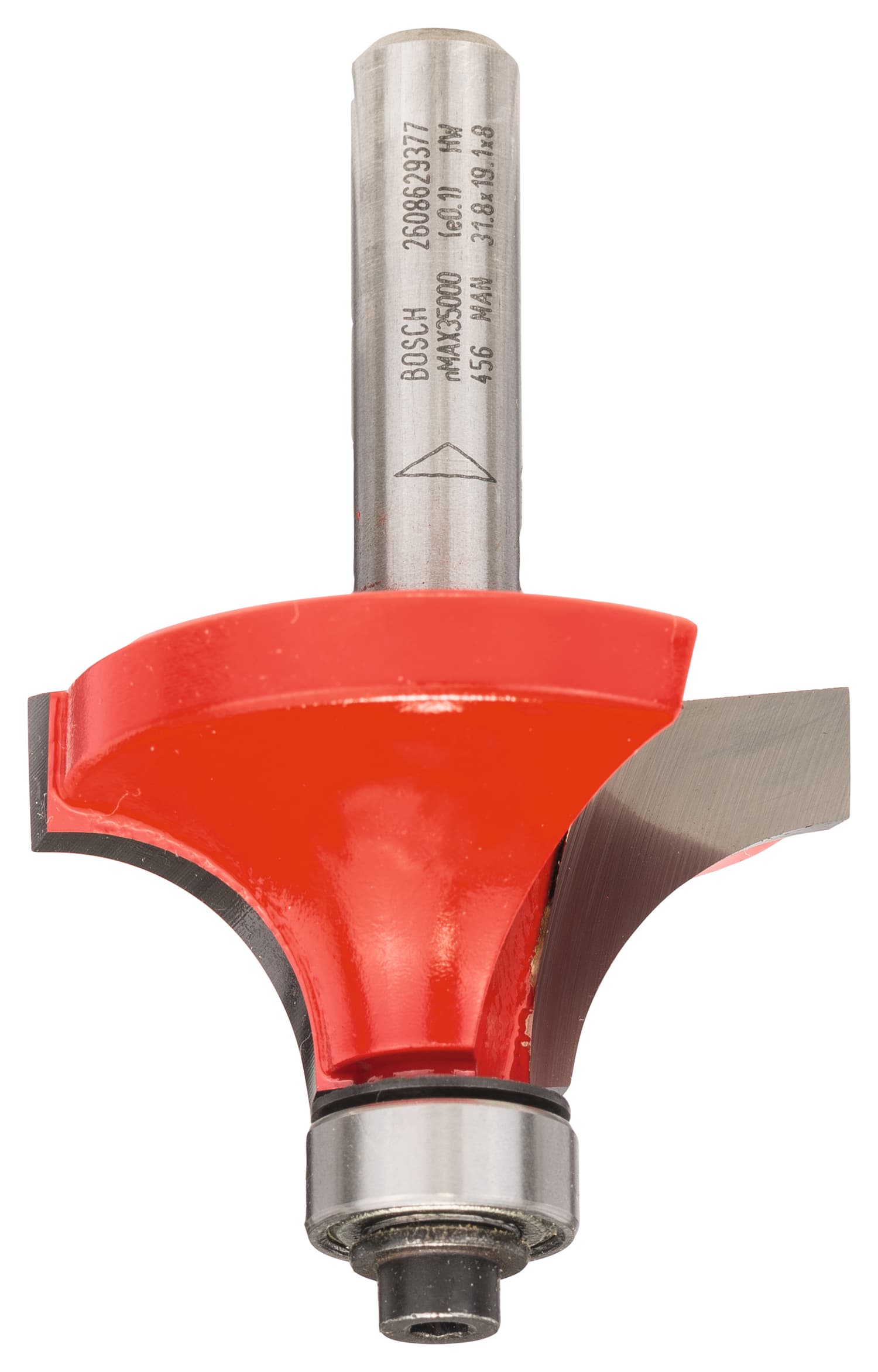 Freză de rotunjit expert for wood, 8 mm, d 38,1 mm, r1 12,7 mm, l 19 mm, g 61 mm, 38,1mm x 61.2mm
