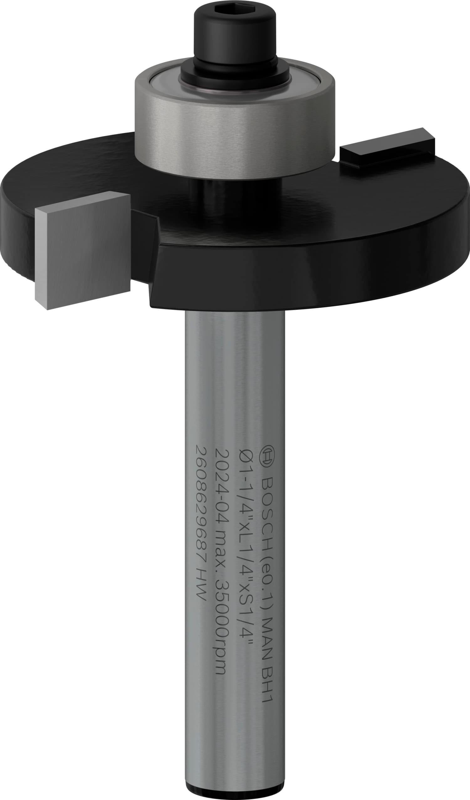 Freză de profilat canturi PRO pentru tăierea cu precizie a fantelor în lemn, 31,8mm x 51mm