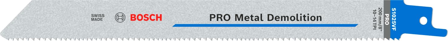 PRO Metal Demolition S1025VF for Long Life in Metal Demolition, 200mm x 1.25mm 4