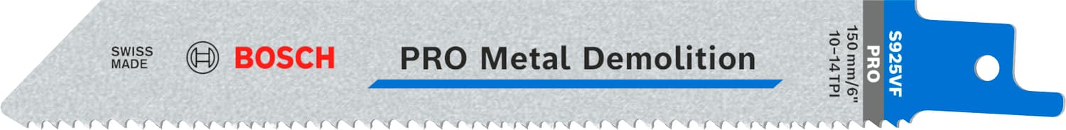 PRO Metal Demolition S925VF pentru o durată lungă de viață la demolarea structurilor din metal, 150mm x 1.25mm 4
