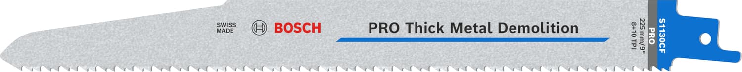 PRO Thick Metal Demolition S1130CF pentru o durată lungă de viață la demolarea structurilor din metal, 225mm x 1.6mm 4