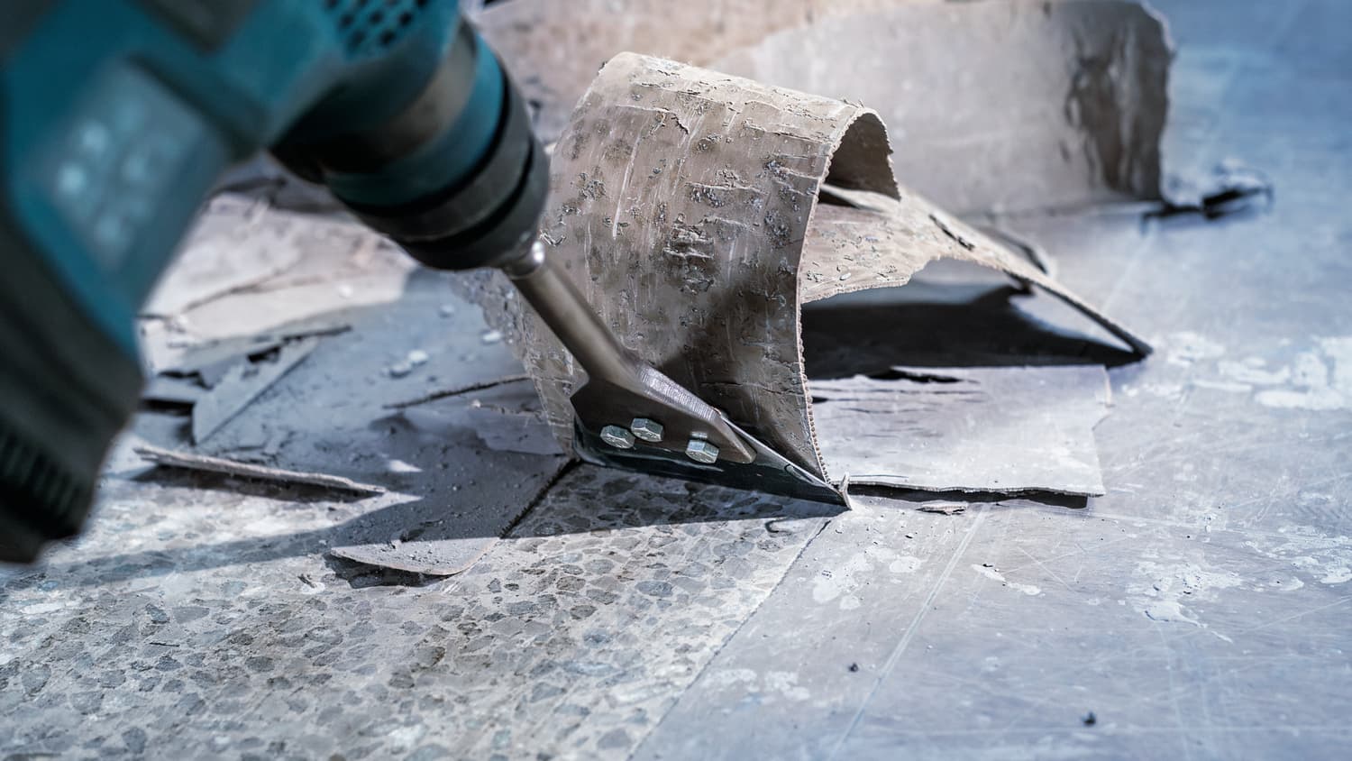 PRO SDS plus Floor Scraper pentru îndepărtarea rapidă a plăcilor ceramice