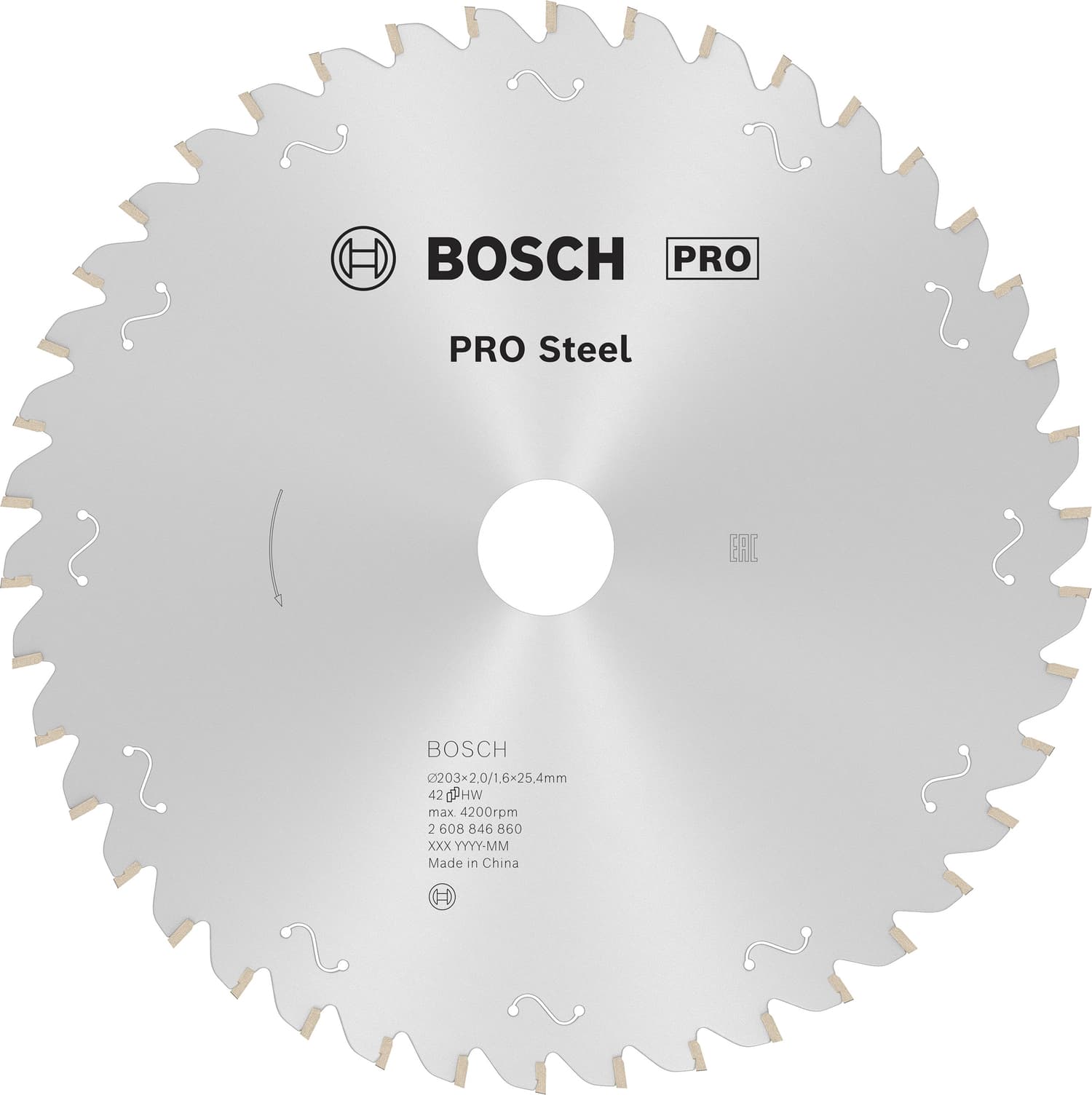 PRO Steel pentru precizie la tăierea oțelului, 203mm x 1.4mm