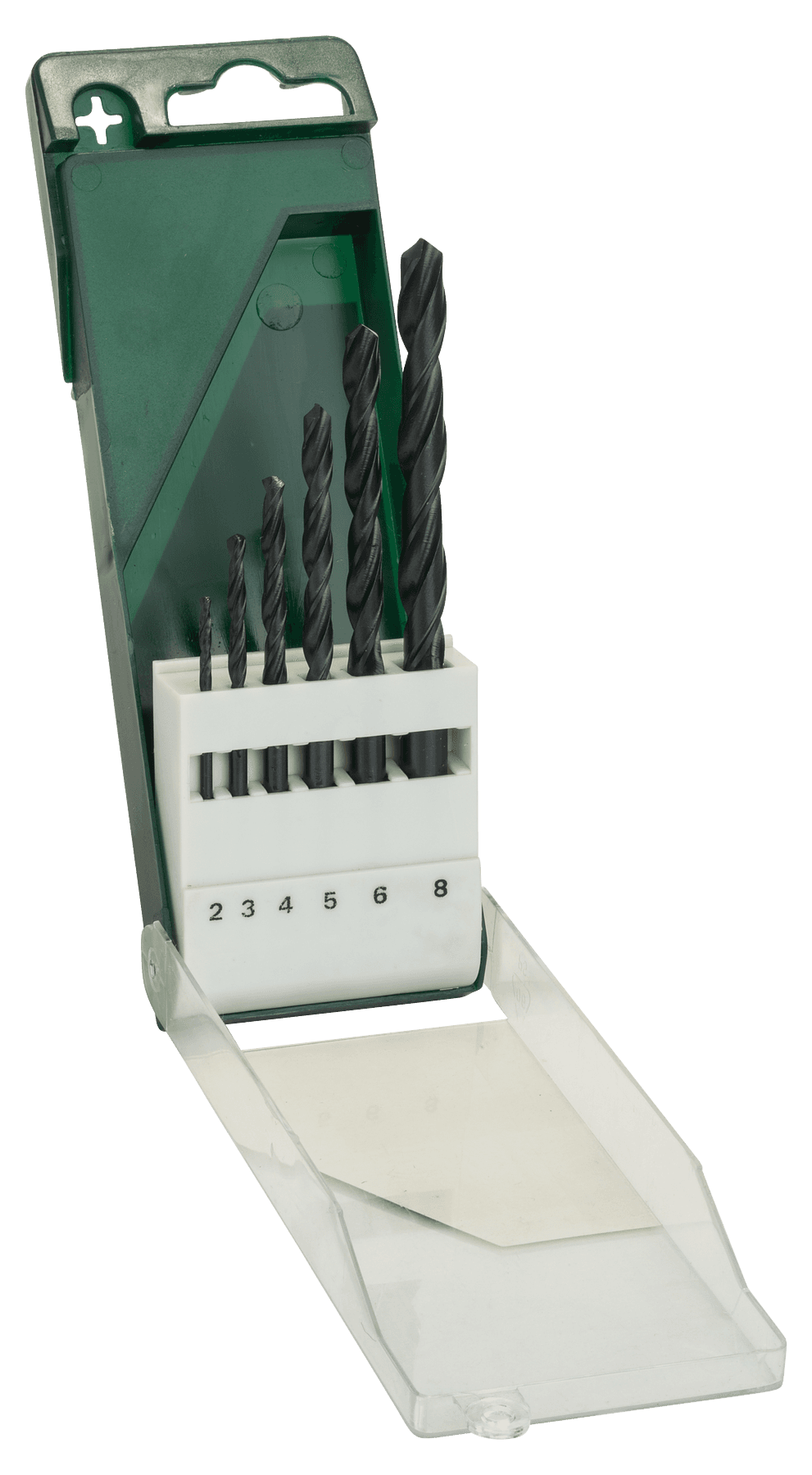 Set de burghie pentru metal hss-r, din 338, 6 bucăți