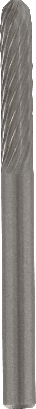 Freza de carbură de wolfram, vârf ascuţit, 3,2 mm