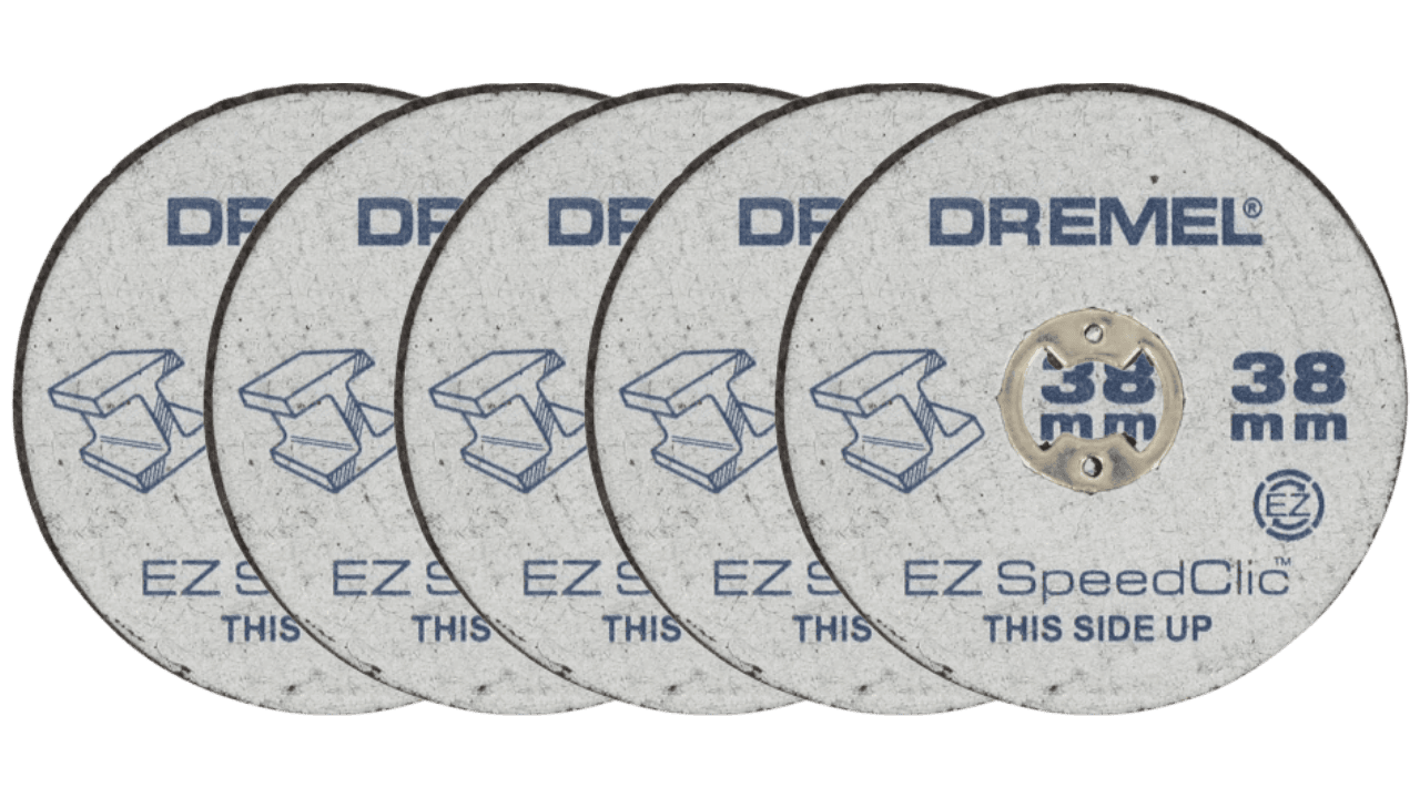 Dremel® ez speedclic: discurile de tăiere a metalului, pachet de 5 bucăţi.