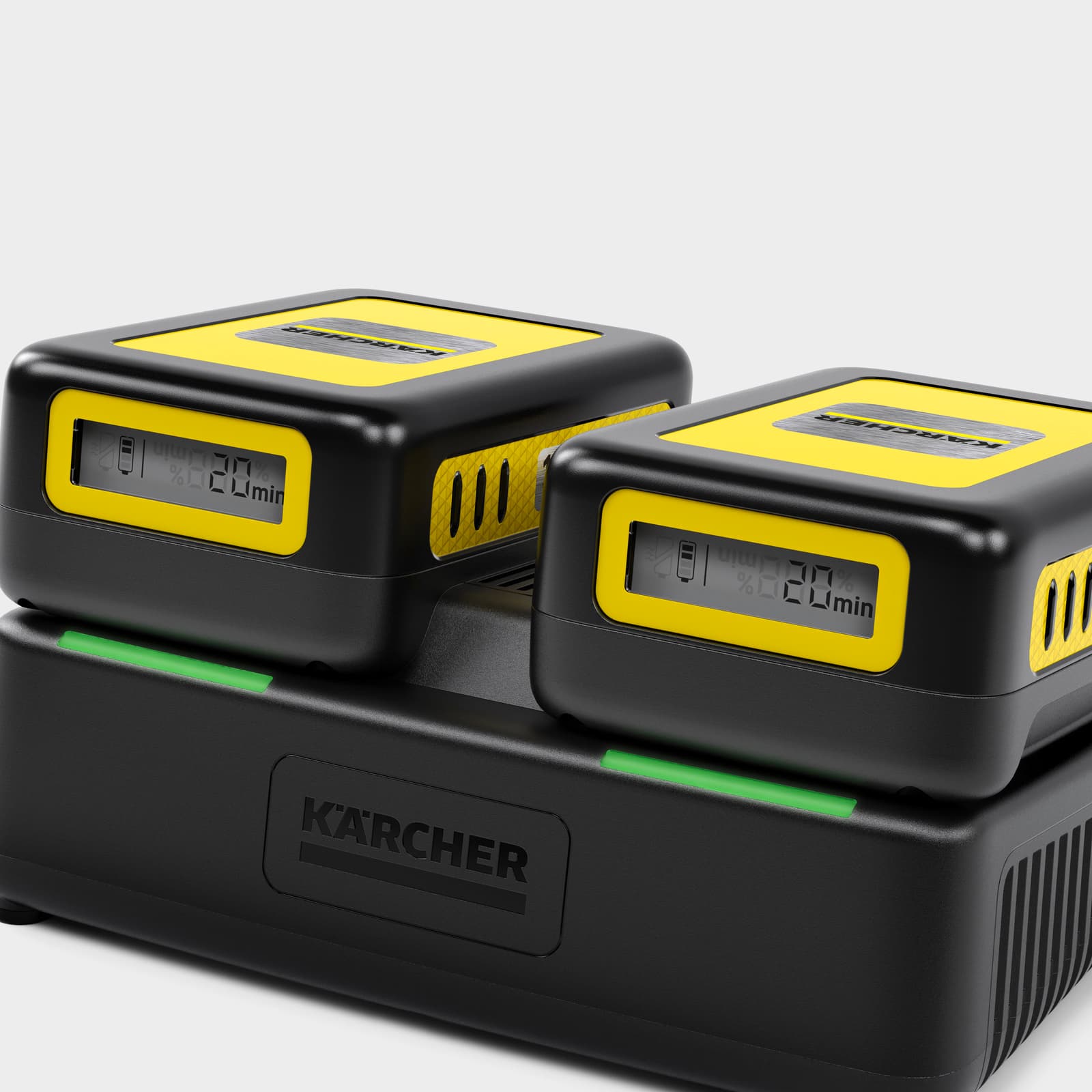 Fast battery recharger Battery Power 18V Dual
