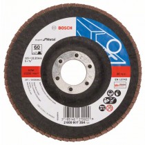 Disc de șlefuire lamelar X551, EXPERTpert for Metal D= 125 mm; G60, înclinat