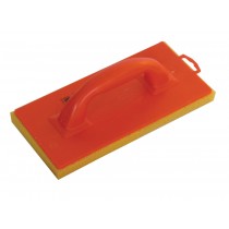 Drișcă PVC monobloc pentru fațade, cu baza poliuretanica orange, 14×25cm