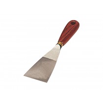 Spaclu de zugrav cu lama si baza din otel forjat monobloc, maner din lemn, 6cm